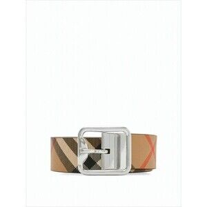 Burberry Reversible Brown Leather Belt - NWT